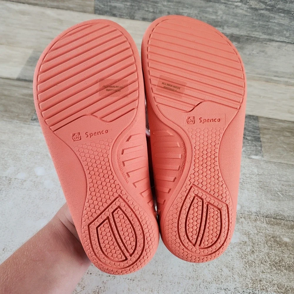 Spenco Yumi Fruitopia Womens Flip Flop Sandals Sz 5 B Vibrant Watermelon Slip On
